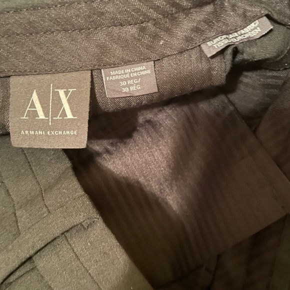 Armani Exchange Black Dress Pants - Picture 5 of 7